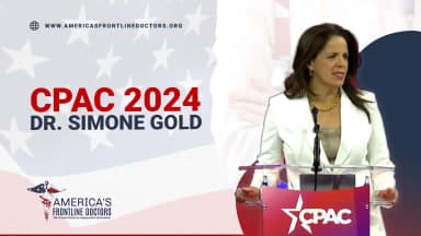 Dr. Simone Gold at CPAC 2024 - 'The Most Important J6 News'